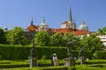 Prague, Czech Republic, on May, 08, 2018. Wallenstein Palace Gardens in the centre of Prague, Mala Strana. Royalty Free Stock Photo