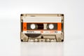 PRAGUE, CZECH REPUBLIC - NOVEMBER 29, 2018: Audio compact cassette SONY CHF 90. Audio cassette on a white background, front view Royalty Free Stock Photo