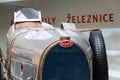 Bugatti Type 51 premier racing car from 1931 stands in National technical museum Royalty Free Stock Photo