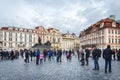 Old Town square in Prague, Czech Republic Royalty Free Stock Photo
