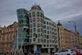 Dancing House designed by Vlado Milunic and Frank Gehry is a famous example of modern Prague architecture.