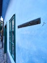 Prague, Czech Republic - October 31, 2018 House used by the Czech writer Franz Kafka located in the Golden Lane Street. Frank Royalty Free Stock Photo