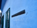 Prague, Czech Republic - October 31, 2018 House used by the Czech writer Franz Kafka located in the Golden Lane Street. Frank Royalty Free Stock Photo