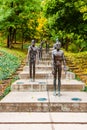 Memorial to the Victims of Communism in Prague, Czech Republic Royalty Free Stock Photo