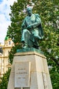 Statue of Alois Jirasek in Prague