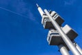 Zizkov Television Tower in Prague, Czech Republic Royalty Free Stock Photo