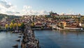 Prague Cityscape Panorama, Czech Republic