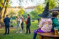 Prague, Czech Republic - 30.04.2019: People celebrate a traditional holiday Walpurgis night, witch burning and spring welcoming