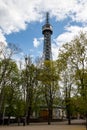 Prague Czech Republic . Petrin Tower