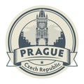 Prague, Czech Republic stamp