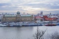 Prague, Czech Republic, Vltava Embankment.