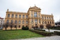 25.01.2018; Prague, Czech Respublic - The National Museum in Prague. Royalty Free Stock Photo