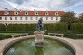 Hercules, Centaur Nessus and Deianira Fountain at Wallenstein Garden - Prague, Czech Republic Royalty Free Stock Photo