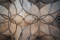 Vladislav Hall Ceiling in the Old Royal Palace at Prague Castle - Prague, Czech Republic Royalty Free Stock Photo