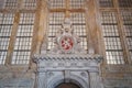 Vladislav Hall Door in the Old Royal Palace at Prague Castle - Prague, Czech Republic Royalty Free Stock Photo