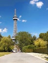 Prague, Eiffel Tower, Petrin Lookout Tower Royalty Free Stock Photo