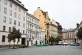 Prague Street View, Czech Capital in autumn.