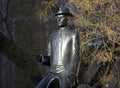 Prague-Franz Kafka sculpture