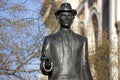 Prague-Franz Kafka sculpture