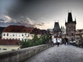 Prague is beautiful, magical romantic town with historical and cultural monuments.Czech