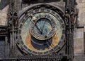 Prague - Historic Astronomical clock Royalty Free Stock Photo