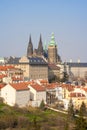 Prague hradcany castle Royalty Free Stock Photo