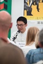 Nathan Law, activist and politician from Hong Kong on Book World Prague - 27rd International Book Fair and Literary Festival