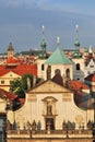 Prague. Klementinum and St.Salvatore Cathedral Royalty Free Stock Photo