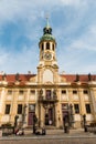 Prague Loreto with blue sky