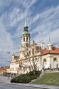 Prague Loreto. View from Loreto Square Royalty Free Stock Photo