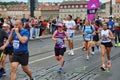 Prague Marathon runners