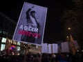 Protests on Wenceslas Square in Prague