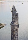 Prague, medieval statue of a knight