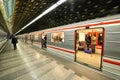 Prague Metro Royalty Free Stock Photo