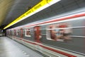 Prague metro Royalty Free Stock Photo