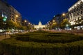 Prague national museum Wenceslas Square Royalty Free Stock Photo