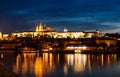 Prague night Royalty Free Stock Photo