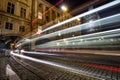 Prague at night  Town Bridge Tower Royalty Free Stock Photo