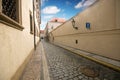 Prague. Old architecture, charming street