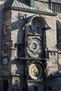 Prague - Old City Hall clock Royalty Free Stock Photo