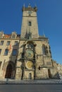 Prague Old City Hall Clock Tower Royalty Free Stock Photo