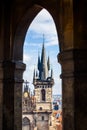 Prague from the Old Town Hall