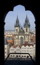 Prague old town square Royalty Free Stock Photo