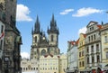 Prague old town square Royalty Free Stock Photo