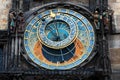 Prague old town square and Astronomical Clock Tower, Prague, Czech Republic. Royalty Free Stock Photo