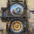 Prague Old Town Square Czech Republic, Astronomical Clock Tower - orloj Royalty Free Stock Photo