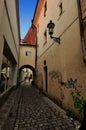 Prague, old town street Royalty Free Stock Photo