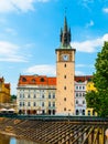 Prague Old Town Water Tower Royalty Free Stock Photo