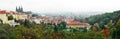 Prague Panorama Royalty Free Stock Photo