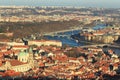 Prague panorama Royalty Free Stock Photo